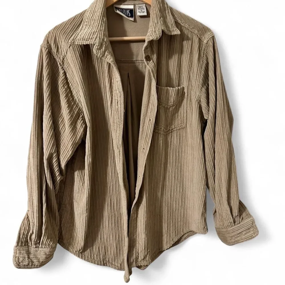 Vintage Bill Blass Corduroy Button Up Unisex - Picture 4 of 8
